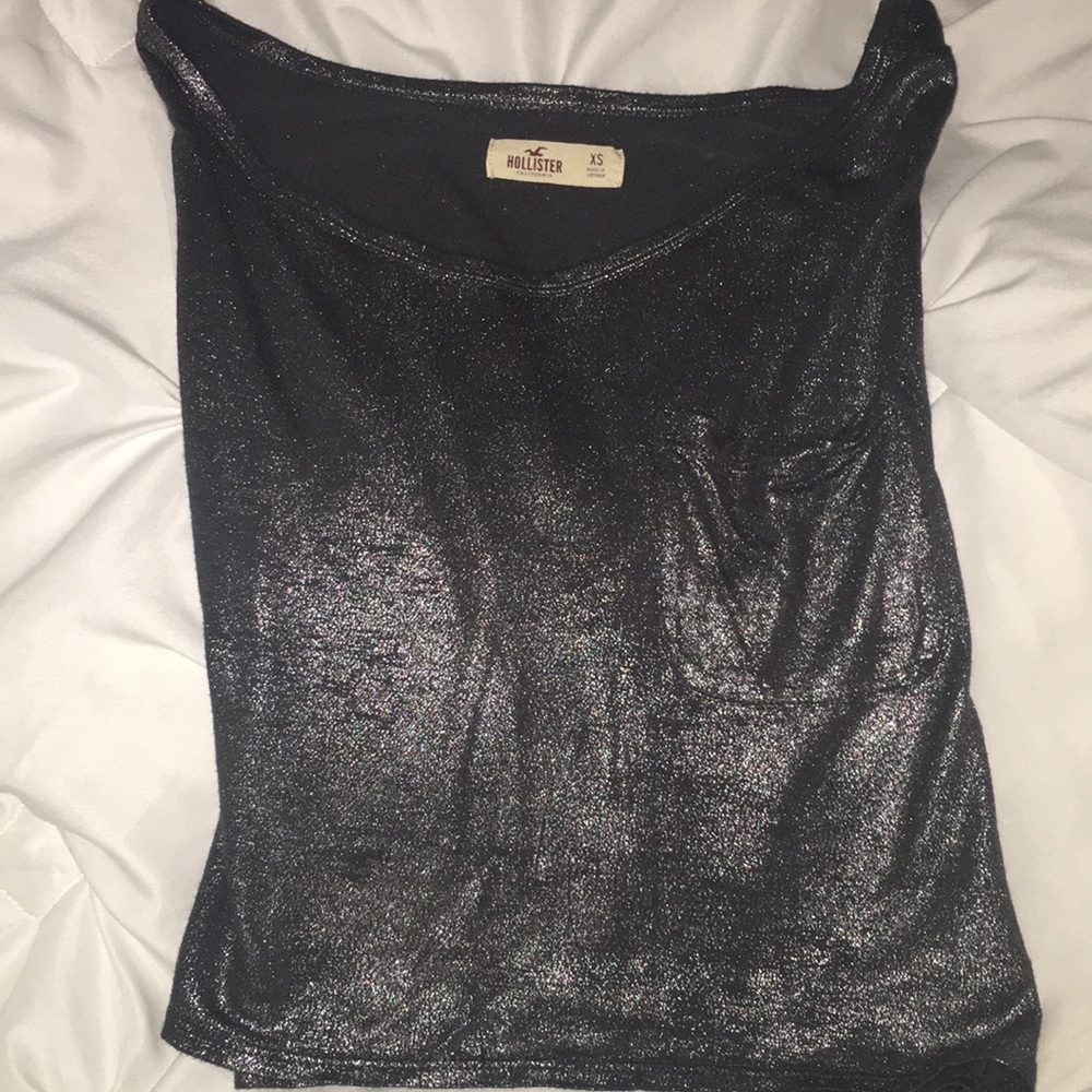 Cute Shimmer Hollister Top